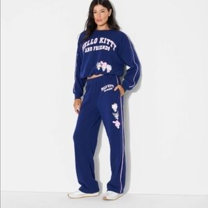 Hello Kitty Women's Navy Joggers